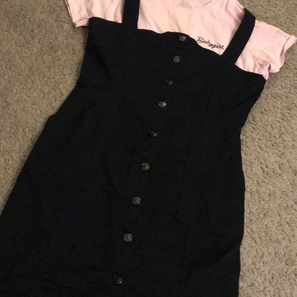 button up dress (shirt not included)